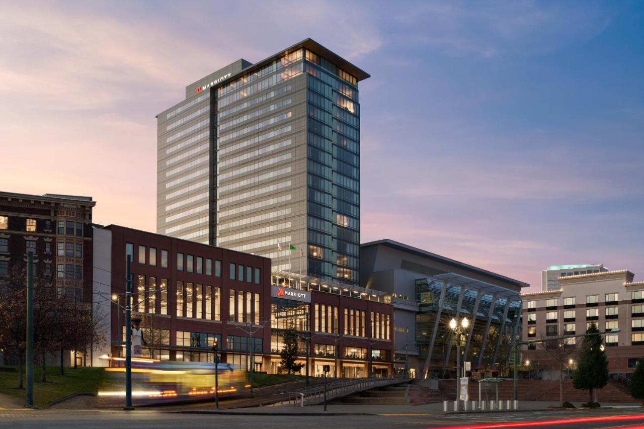 Hotel Marriott Tacoma Downtown Exterior foto