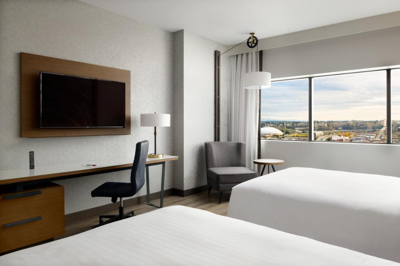 Hotel Marriott Tacoma Downtown Exterior foto