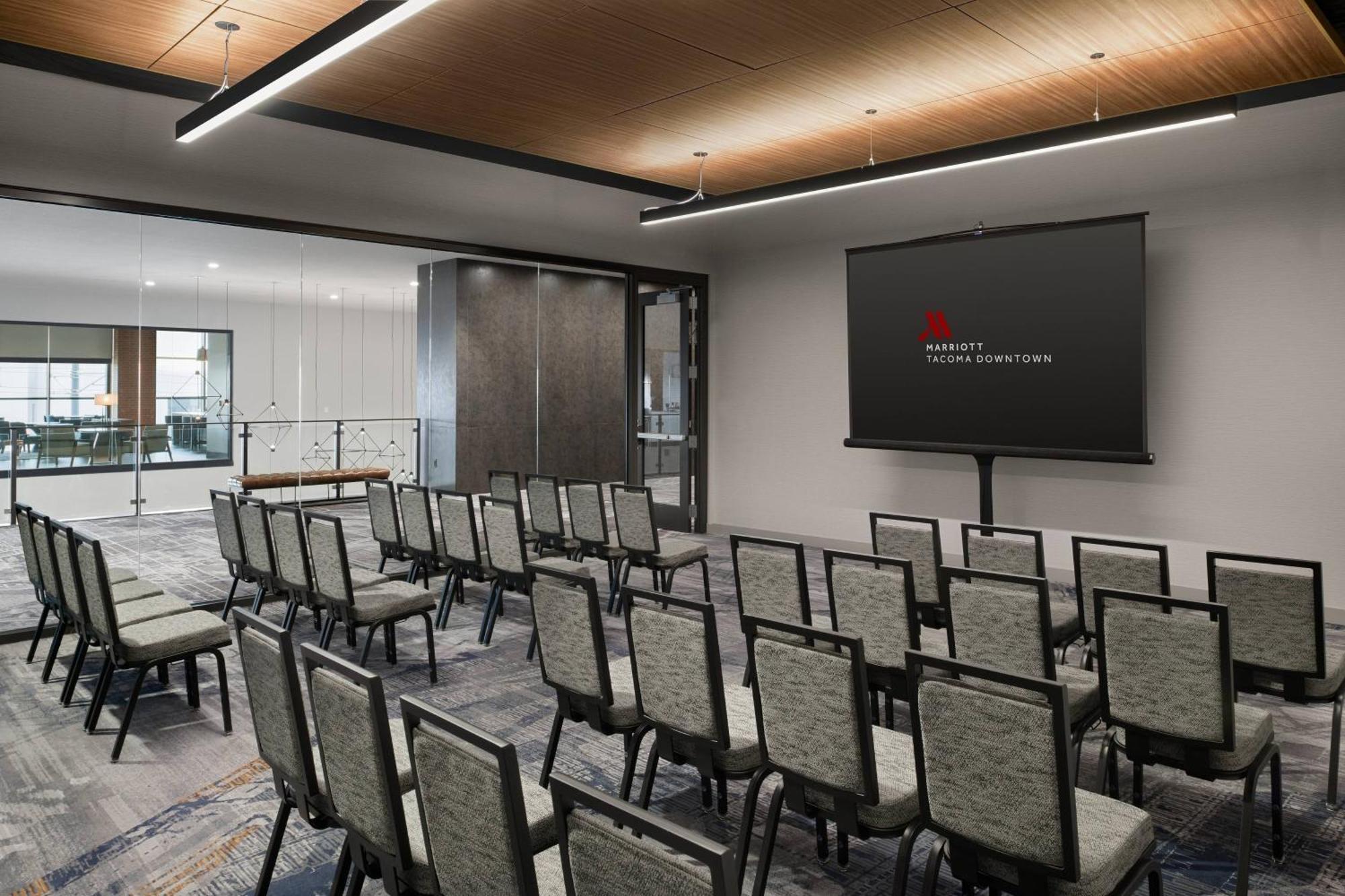 Hotel Marriott Tacoma Downtown Exterior foto